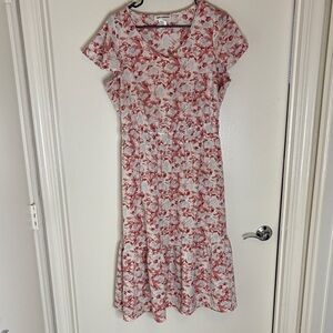 Floral Print Women's Dress